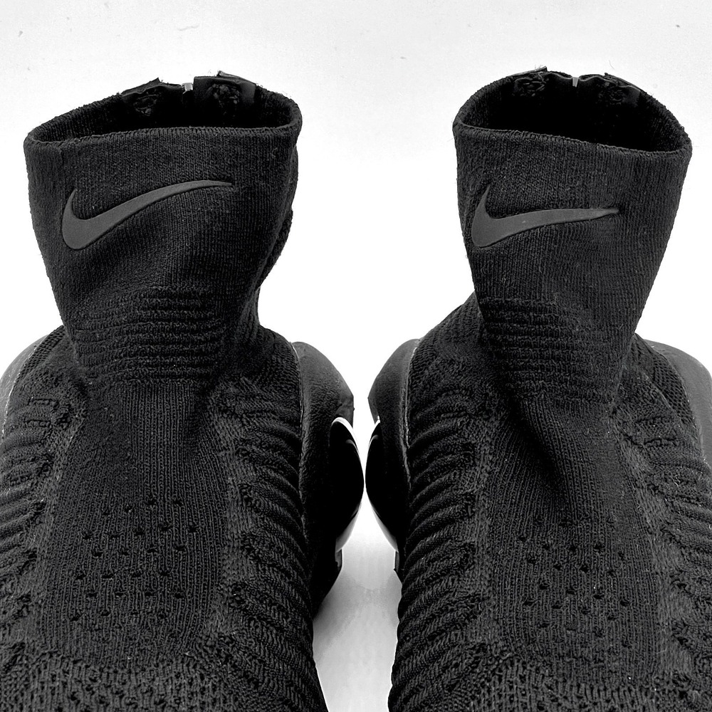 Nike Air Flight Bonafide Triple Black Jason Kidd Men's Size 10.5 Ankle Sneaker - Picture 5 of 13